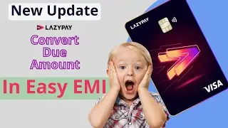 LazyPay 🔥 Convert Due Amount In Easy EMI 😱|| how to convert lazypay to Emi ||