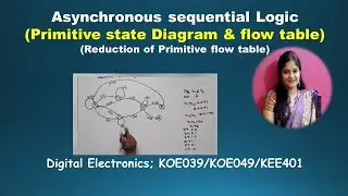 U4L4.2 | Primitive State Diagram | Primitive flow table |Asynchronous sequential circuit design