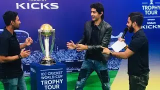 ICC CRICKET WORLD CUP TROPHY TOUR DRIVEN BY NISSAN KICKS,KOLKATA.