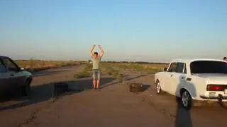 ВАЗ 2109 VS Moskvich 2140 Drag Racing Автоклуб МосквичОК Ютуб Канал