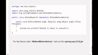 Spring Chapter 13 - AOP(Hello World Example)