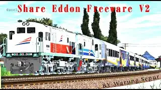 SHARE EDDON FREEWARE LAGI NIHH | TRAINZ SIMULATOR 2012 INDONESIA