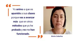 Our super Maite Ceballo's Testimony Review - Master Business English