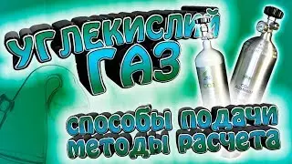 Углекислый газ в аквариуме. Считаем концентрацию. Методы подачи