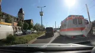 ⁴ᴷ⁶⁰MA-Neckarstadt/Ost nach MA-Jungbusch über Kurpfalzbrücke !