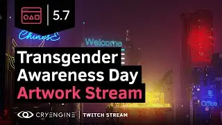 Transgender Awareness Day Artwork Stream with special guest Gabriel Yakir Ketteler!