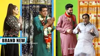 Zafri Khan and Afreen Pari | Azeem Vicky | Comedy Clip | New Stage Drama 2024 | Punjabi Stage Drama