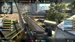 Dreamhack Winter 2014 CS:GO Championship Quarter Finals LDLC vs. Fnatic Game3 De_Overpass