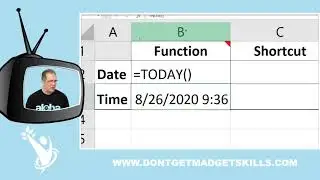 Excel Quick Tip - Date and Time Functions in Excel 🌞⏰