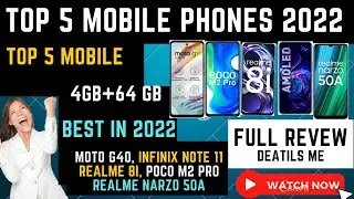 Top most 5 Mobile Phones Under ₹15000 | Comparison with Moto G40 Infinix note11 Realme 8i, Narzo 50A