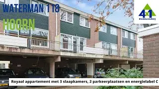 Royaal 4-kamer appartement | Waterman 118 | Woningaanbod Hoorn | 4x1 Makelaardij