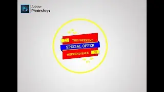 Promotional Banner Design In Photoshop | Photoshop Banner Design in CC 2018