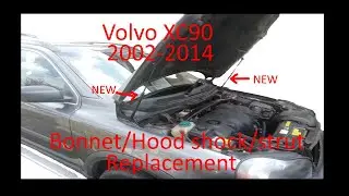 Volvo XC90 02-14 Bonnet/Hood Support shock/strut replacement