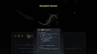 Reptile-Style Interactive Cursor (Tail + Ripple) HTML/CSS/JS! 