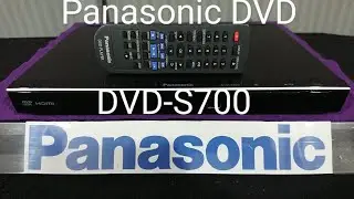 Panasonic DVD CD USB MP3 Player DVD-S700 001