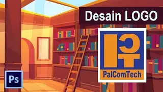 Tutorial Desain Logo PalComTech Menggunakan Adobe PhotoshopCS6