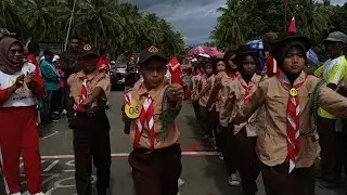 GERAK JALAN TERBAIK PRAMUKA SD NEGRI 54 HALMAHERA SELATAN