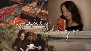 WEEKLY VLOG #4 // my birthday, book shopping, lots of happiness & sadness