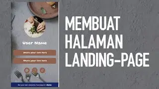 Landing-Page | Langkah mudah membuat Landing-Page Tipe ke-2