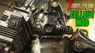 Day 1 Fallout Mod for 7 Days to Die | 7 Days to Die The Wasteland Fallout Mod Gameplay