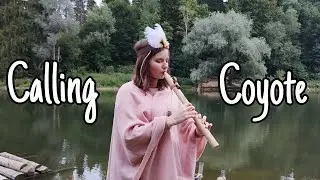 Calling Coyote - Native American flute cover | NAF nakai tabs | Tutorial |Fingering chart