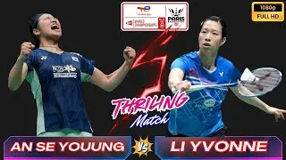 An Se Young 안세영 🇰🇷 vs Yvonne Li 🇩🇪 | BWF World Championships 2025 | Badminton Highlights