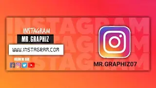 How To Create Instagram Header I Mr.Graphiz I Best Editing Tips I