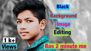 Ai portrait black background photo editing ! The best editing app lightroom cc !!