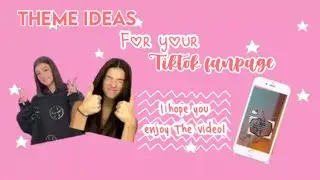 Theme ideas for your tiktok fanpage !