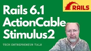 Rails 6.1 with ActionCable and Stimulus2 - Real-Time Programming Tutorial