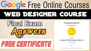 Google Web Designer Free Certification Course. How to become  Google Certified Web Designer in 2020