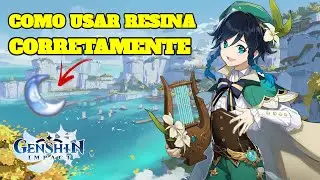 COMO USAR RESINA ORIGINAL E FRAGIL CORRETAMENTE! - GENSHIN IMPACT