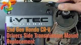 How To Replace Drivers Side motor / Transmission Mount - 2005 Honda CR-V