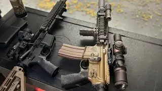 Mk18 Shooting Suppressed and Unsuppressed. Gaasssyyyy