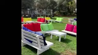 עידנ׳ס השכרת ציוד ואטרקציות לאירועים, פסטיבל הבירה כפר סבא, פינות זולה, פינות ישיבה נמוכות
