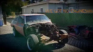FINALLY!!! THE 305 SBC IS OUTTA THE NOVA!!!