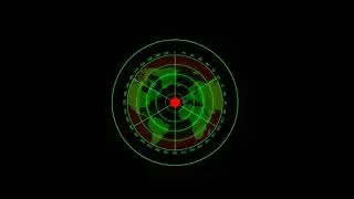 Black screen radar system effect (Enemy scanner) 