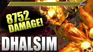 The Highest Damage combo in SF6? Dhalsim Combos + Hype!
