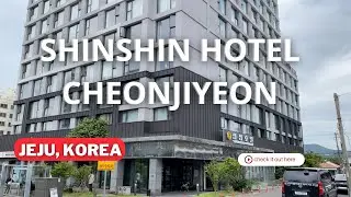 Shinshin Hotel Cheonjiyeon JEJU KOREA | Hotel Walkthrough in 4K