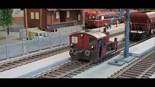 Tischbahn  spur1 - scalo merci -  part 3