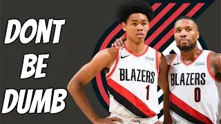 The Trailblazers Shouldnt Trade Anfernee Simons Or The #3 Pick