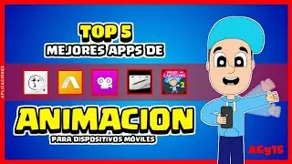 📲 TOP 5 mejores aplicaciones para hacer animaciones | 🎞️ Animar en celular | 🟢 AGy15