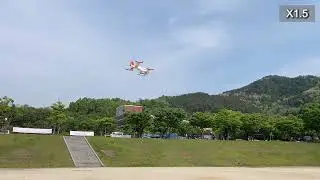 충북드론UAM연구센터 eVTOL축소기(CAM-001) 비행시험