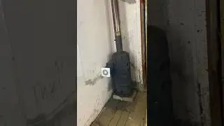 Буржуйка в гараж из газового баллона