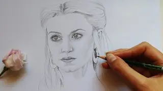 WATCH ME DRAW 02 - Nikki Reed as Rosalie Hale [Twilight]
