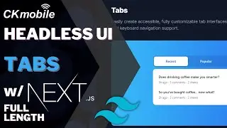 How to create Tabs with headless UI (with Nextjs )