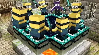 MINECRAFT PERO MINIONS SE PASAN EL JUEGO POR MÍ 😱