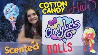 CANDYLOCKS Dolls COTTON CANDY Scented Hair NEW Spin Master Dolls