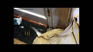 Door Hinge Screw Hole Repair