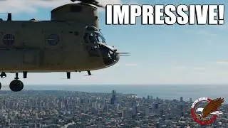 This new update to the Syria Map really surprised me || CH-47F #dcs | Digital Combat Simulator | 4K